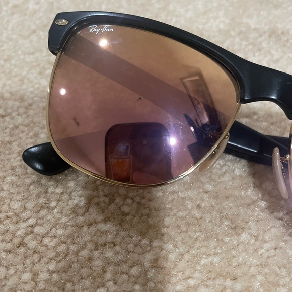 Rayban oversized Clubmaster glasses with case - Picture 3 of 9